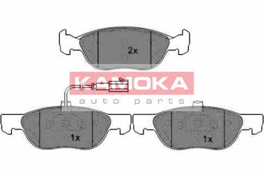 Kamoka JQ1012112 Гальмівні колодки передні, комплект JQ1012112: Купити у Польщі - Добра ціна на 2407.PL!