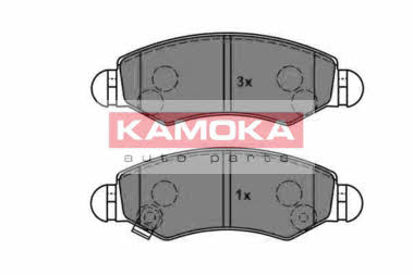 Kamoka JQ1012846 Гальмівні колодки передні, комплект JQ1012846: Приваблива ціна - Купити у Польщі на 2407.PL!