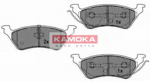 Kamoka JQ1012950 Rear disc brake pads, set JQ1012950: Buy near me in Poland at 2407.PL - Good price!