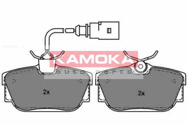 Kamoka JQ1012964 Rear disc brake pads, set JQ1012964: Buy near me at 2407.PL in Poland at an Affordable price!