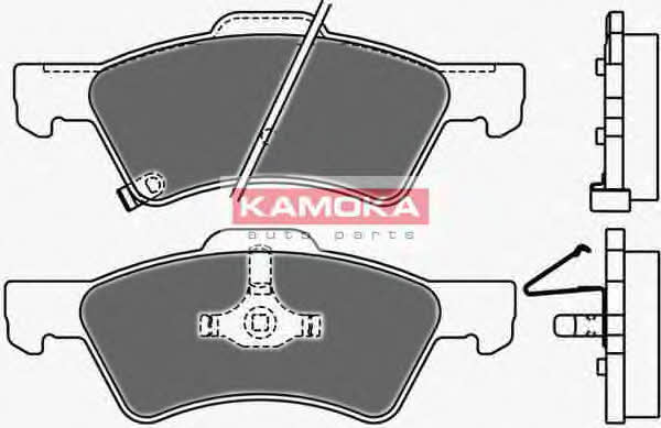Kamoka JQ1013020 Тормозные колодки дисковые передние, комплект JQ1013020: Отличная цена - Купить в Польше на 2407.PL!