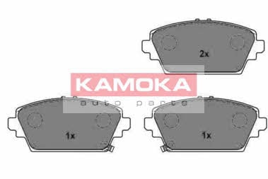 Kamoka JQ1013160 Гальмівні колодки передні, комплект JQ1013160: Приваблива ціна - Купити у Польщі на 2407.PL!