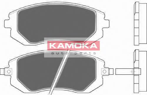 Kamoka JQ1013278 Front disc brake pads, set JQ1013278: Buy near me at 2407.PL in Poland at an Affordable price!