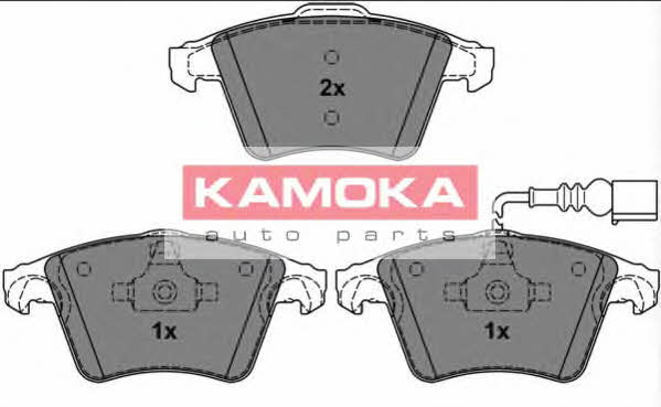 Kamoka JQ1013286 Тормозные колодки дисковые передние, комплект JQ1013286: Купить в Польше - Отличная цена на 2407.PL!