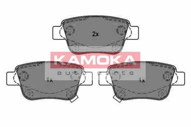 Kamoka JQ1013298 Rear disc brake pads, set JQ1013298: Buy near me in Poland at 2407.PL - Good price!