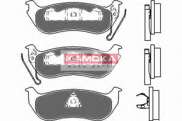 Kamoka JQ1013320 Rear disc brake pads, set JQ1013320: Buy near me in Poland at 2407.PL - Good price!