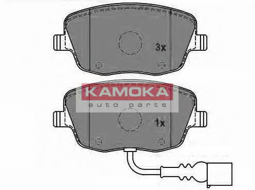Kamoka JQ1013324 Front disc brake pads, set JQ1013324: Buy near me in Poland at 2407.PL - Good price!