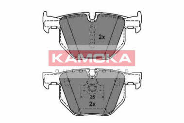 Kamoka JQ1013496 Rear disc brake pads, set JQ1013496: Buy near me in Poland at 2407.PL - Good price!