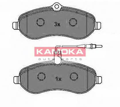 Kamoka JQ1013542 Front disc brake pads, set JQ1013542: Buy near me in Poland at 2407.PL - Good price!