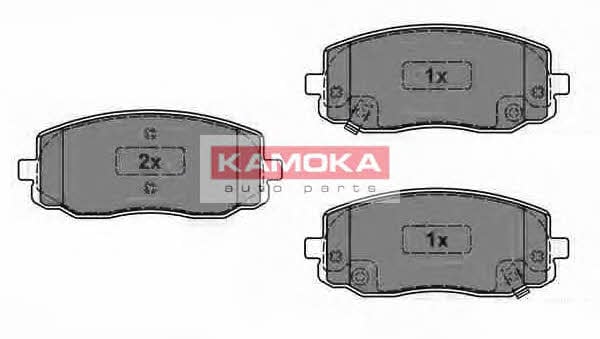 Kamoka JQ1013566 Тормозные колодки дисковые передние, комплект JQ1013566: Отличная цена - Купить в Польше на 2407.PL!