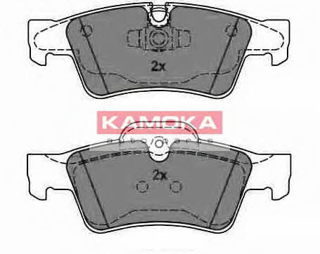 Kamoka JQ1013662 Тормозные колодки дисковые задние, комплект JQ1013662: Отличная цена - Купить в Польше на 2407.PL!