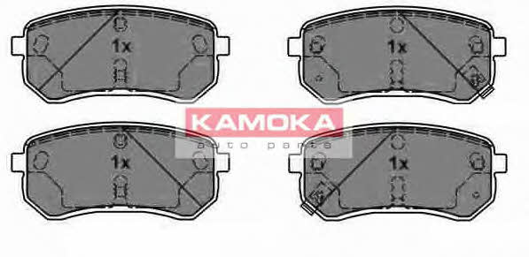 Kamoka JQ1013804 Scheibenbremsbeläge hinten eingestellt JQ1013804: Kaufen Sie zu einem guten Preis in Polen bei 2407.PL!