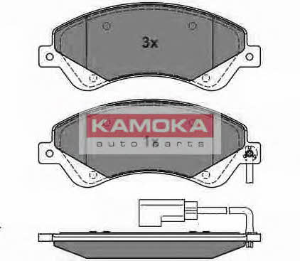 Kamoka JQ1013858 Гальмівні колодки передні, комплект JQ1013858: Купити у Польщі - Добра ціна на 2407.PL!
