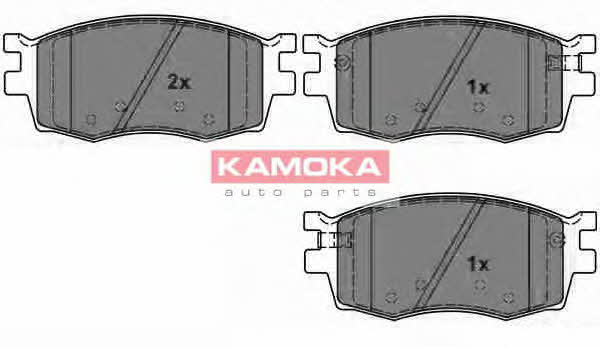 Kamoka JQ1013910 Front disc brake pads, set JQ1013910: Buy near me in Poland at 2407.PL - Good price!