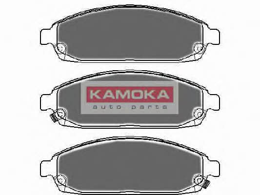 Kamoka JQ1018004 Гальмівні колодки передні, комплект JQ1018004: Приваблива ціна - Купити у Польщі на 2407.PL!