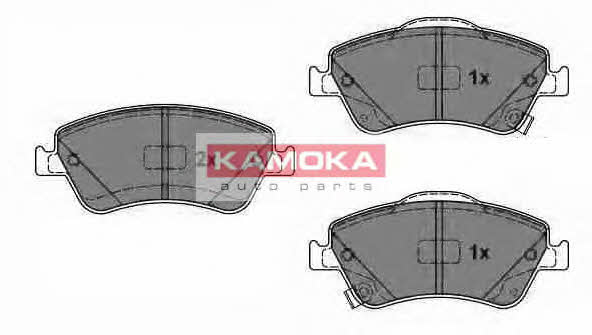 Kamoka JQ1018092 Гальмівні колодки передні, комплект JQ1018092: Приваблива ціна - Купити у Польщі на 2407.PL!