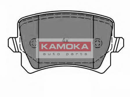 Kamoka JQ1018116 Scheibenbremsbeläge hinten eingestellt JQ1018116: Kaufen Sie zu einem guten Preis in Polen bei 2407.PL!
