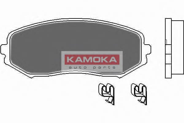 Kamoka JQ1018120 Тормозные колодки дисковые передние, комплект JQ1018120: Купить в Польше - Отличная цена на 2407.PL!