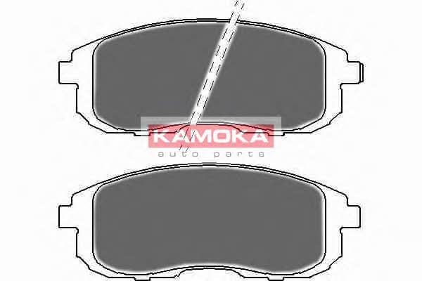 Kamoka JQ1018224 Гальмівні колодки передні, комплект JQ1018224: Купити у Польщі - Добра ціна на 2407.PL!