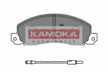 Kamoka JQ101828 Тормозные колодки дисковые, комплект JQ101828: Отличная цена - Купить в Польше на 2407.PL!