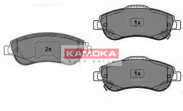 Kamoka JQ1018456 Front disc brake pads, set JQ1018456: Buy near me in Poland at 2407.PL - Good price!