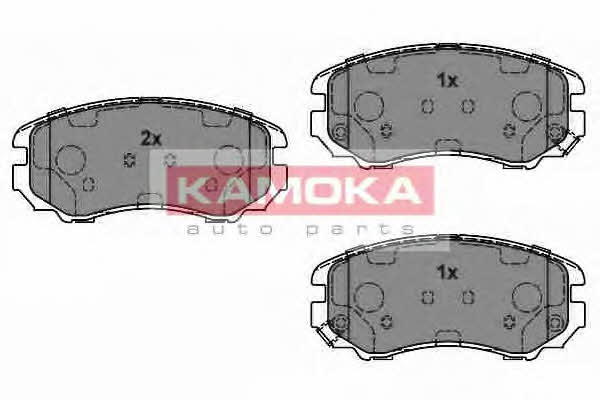 Kamoka JQ1018500 Brake Pad Set, disc brake JQ1018500: Buy near me in Poland at 2407.PL - Good price!