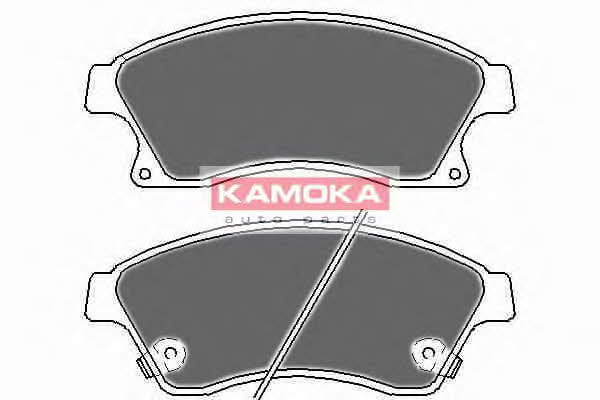 Kamoka JQ1018524 Front disc brake pads, set JQ1018524: Buy near me in Poland at 2407.PL - Good price!