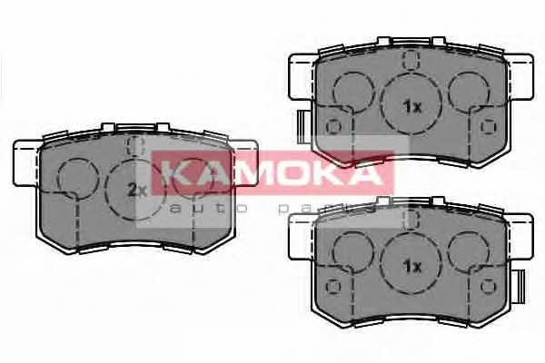 Kamoka JQ1018538 Rear disc brake pads, set JQ1018538: Buy near me in Poland at 2407.PL - Good price!