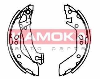 Kamoka JQ202034 Brake shoe set JQ202034: Buy near me in Poland at 2407.PL - Good price!