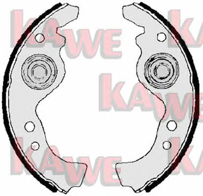 Kawe 00900 Brake shoe set 00900: Buy near me in Poland at 2407.PL - Good price!