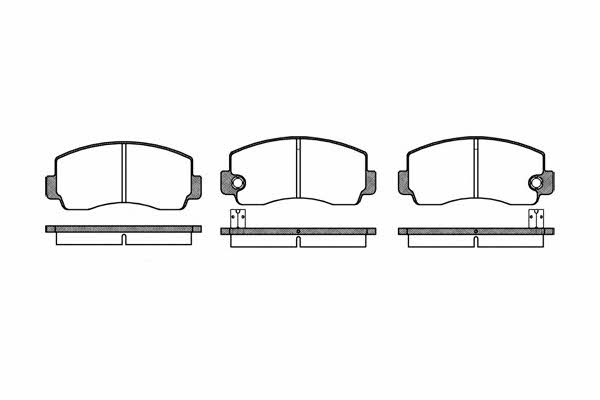 Kawe 0094 10 Brake Pad Set, disc brake 009410: Buy near me in Poland at 2407.PL - Good price!