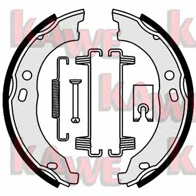 Kawe 01003 Parking brake shoes 01003: Buy near me in Poland at 2407.PL - Good price!