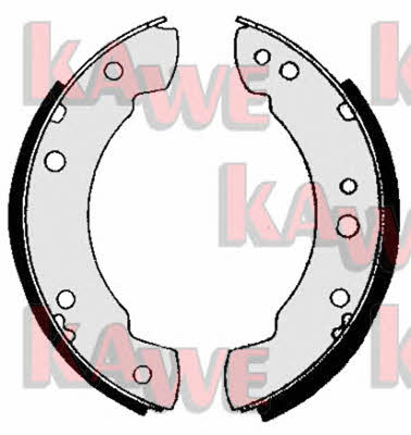 Kawe 01210 Brake shoe set 01210: Buy near me in Poland at 2407.PL - Good price!