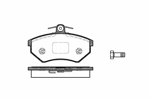 Kawe 0134 40 Scheibenbremsbeläge, Set 013440: Kaufen Sie zu einem guten Preis in Polen bei 2407.PL!