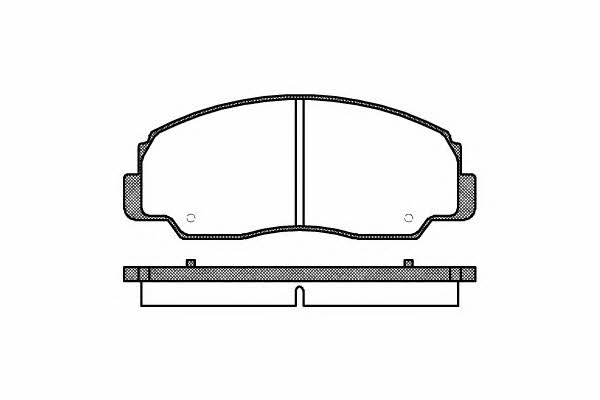 Kawe 0178 20 Brake Pad Set, disc brake 017820: Buy near me in Poland at 2407.PL - Good price!