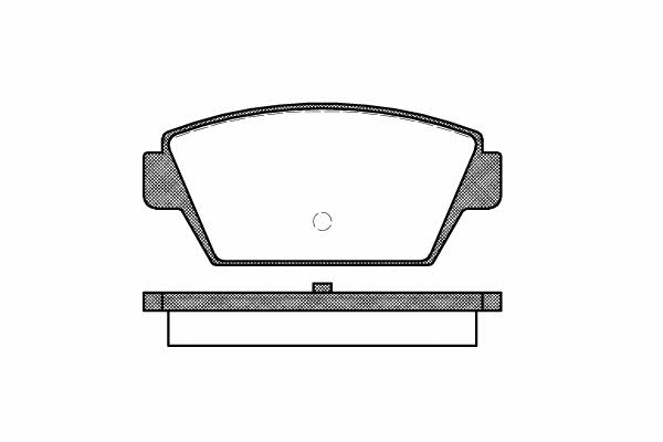 Kawe 0215 00 Brake Pad Set, disc brake 021500: Buy near me in Poland at 2407.PL - Good price!