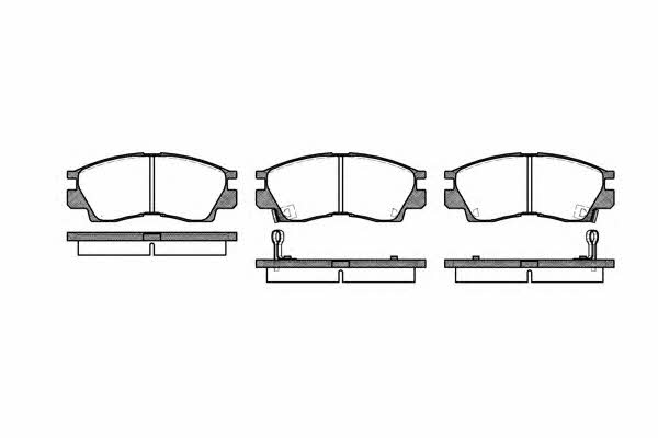 Kawe 0290 02 Brake Pad Set, disc brake 029002: Buy near me in Poland at 2407.PL - Good price!