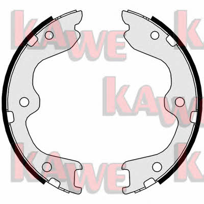 Kawe 09740 Parking brake shoes 09740: Buy near me in Poland at 2407.PL - Good price!