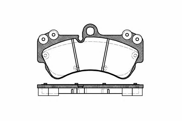 Kawe 0994 00 Тормозные колодки дисковые, комплект 099400: Отличная цена - Купить в Польше на 2407.PL!