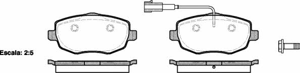 Kawe 1099 01 Brake Pad Set, disc brake 109901: Buy near me in Poland at 2407.PL - Good price!