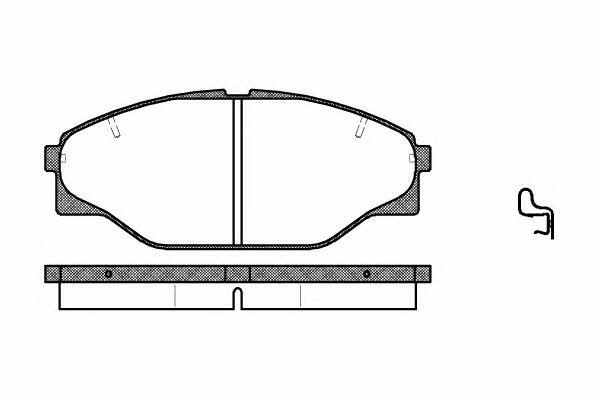 Kawe 0314 04 Brake Pad Set, disc brake 031404: Buy near me in Poland at 2407.PL - Good price!