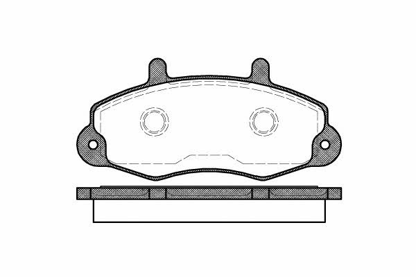 Kawe 0391 00 Brake Pad Set, disc brake 039100: Buy near me in Poland at 2407.PL - Good price!