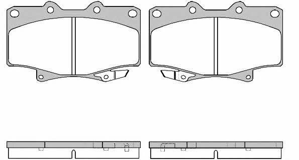 Kawe 0429 04 Scheibenbremsbeläge, Set 042904: Kaufen Sie zu einem guten Preis in Polen bei 2407.PL!