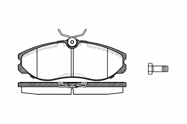 Kawe 0462 00 Brake Pad Set, disc brake 046200: Buy near me in Poland at 2407.PL - Good price!