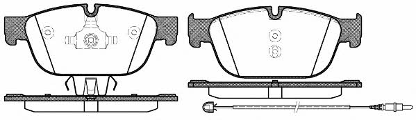 Kawe 1451 01 Brake Pad Set, disc brake 145101: Buy near me in Poland at 2407.PL - Good price!