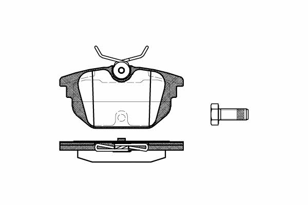 Kawe 0692 00 Brake Pad Set, disc brake 069200: Buy near me in Poland at 2407.PL - Good price!