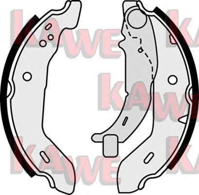 Kawe 07480 Колодки тормозные барабанные, комплект 07480: Отличная цена - Купить в Польше на 2407.PL!
