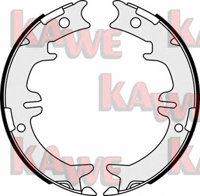 Kawe 08340 Parking brake shoes 08340: Buy near me in Poland at 2407.PL - Good price!