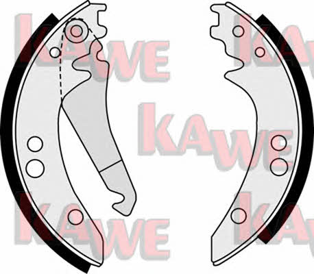 Kawe 08410 Brake shoe set 08410: Buy near me in Poland at 2407.PL - Good price!