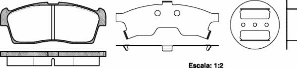 Kawe 1199 00 Brake Pad Set, disc brake 119900: Buy near me in Poland at 2407.PL - Good price!